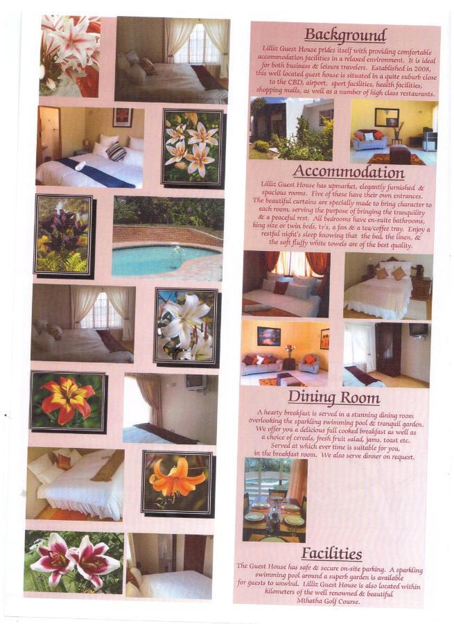 Lilliz Guest House Mthatha Bagian luar foto